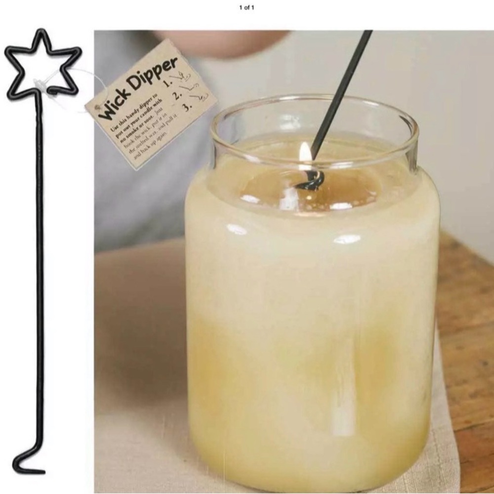 Star-Shaped Wick Dipper for Candles